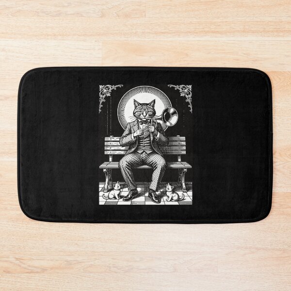 Item preview, Byleth A Dapper Cat-Headed Musician designed and sold by taiche.