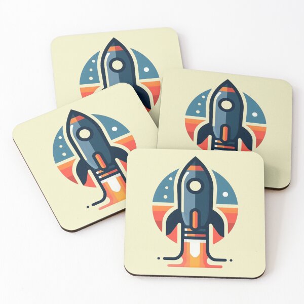 Item preview, Rocket Launch – Cosmic Exploration Design designed and sold by Dogandesighn.