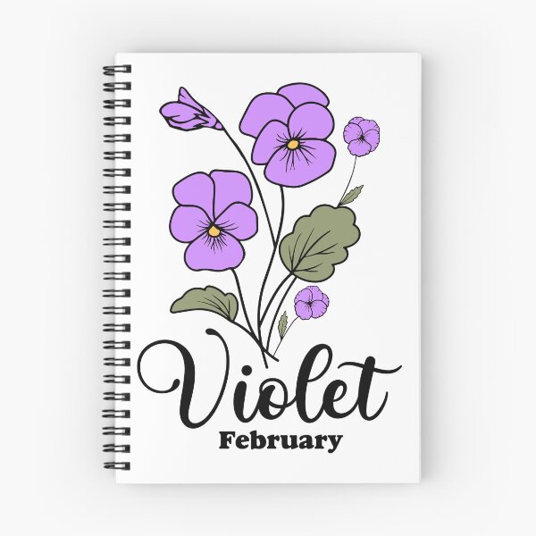 Item preview, February Birth Month Flower - Violet Aesthetic designed and sold by Lumina-Studio.