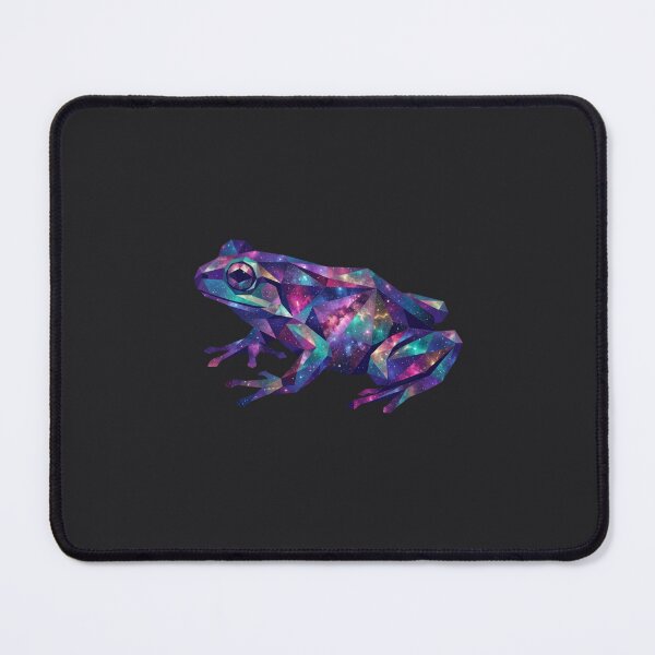 Item preview, Mystic Frog Low Poly - Nebula Illustration for Interior Decoration designed and sold by bsbd-action.