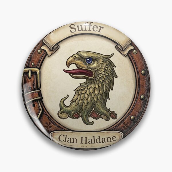 Item preview, Clan Haldane Crest designed and sold by BagTown Clans.