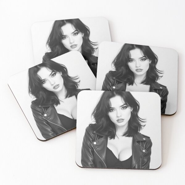 Item preview, Winter Casual | Black and White Pretty Girl designed and sold by KasaHunterHarem.