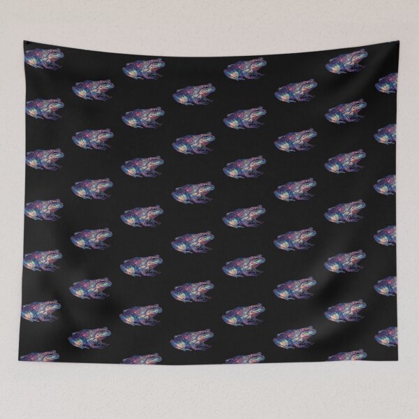 Item preview, Starry Glass Frog - Sticker with Marked Edges for Design Students designed and sold by bsbd-action.