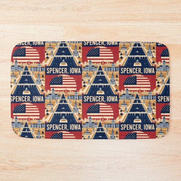 Item preview, Spencer Iowa 1950s USA Vintage Travel Tourism designed and sold by TravelersGems.