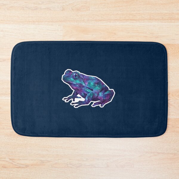 Item preview, Turquoise Space Frog - Bright Galaxy Design for Summer Accessories designed and sold by bsbd-action.