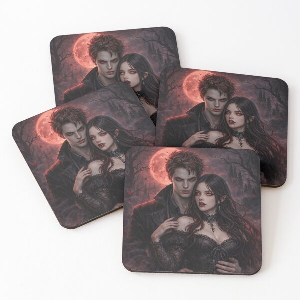 Item preview, Crimson Eternal Gothic Couple designed and sold by Bai Lesloy.