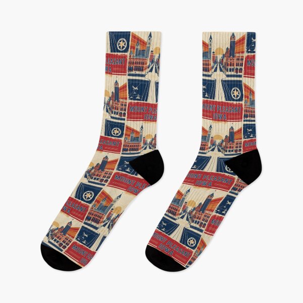 Item preview, Mount Pleasant Iowa 1950s USA Vintage Travel Tourism designed and sold by TravelersGems.