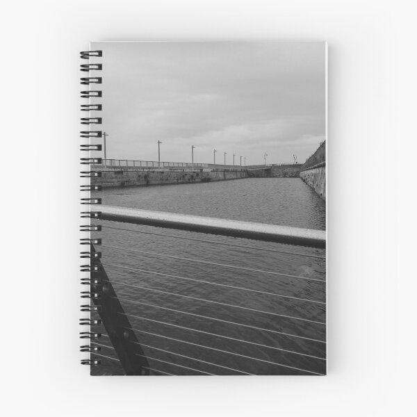 Item preview, Monochrome Coastal Path at Long Curtain Battery Portsmouth designed and sold by pinkal.