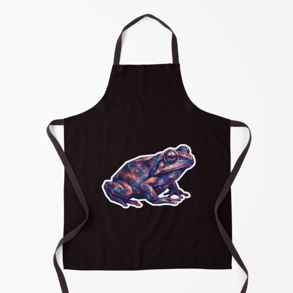 Item preview, Galactic Sunset Frog - Warm Colors Sticker for Sticker Collectors designed and sold by bsbd-action.