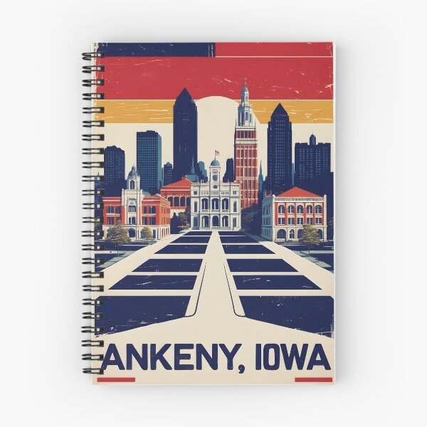 Item preview, Ankeny Iowa 1950s USA Vintage Travel Tourism designed and sold by TravelersGems.