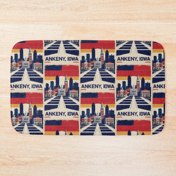 Item preview, Ankeny Iowa 1950s USA Vintage Travel Tourism designed and sold by TravelersGems.