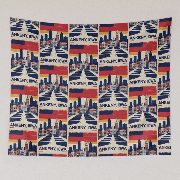 Item preview, Ankeny Iowa 1950s USA Vintage Travel Tourism designed and sold by TravelersGems.
