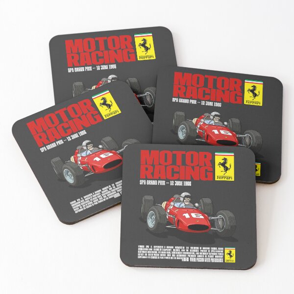 Artikelvorschau, Ferrari 246 F1 Classic Race Tribute entworfen und verkauft von BronArtworks.