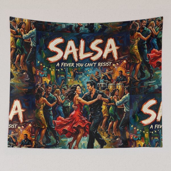 Item preview, Salsa: A Fever You Can't Resist designed and sold by Art's Diner.