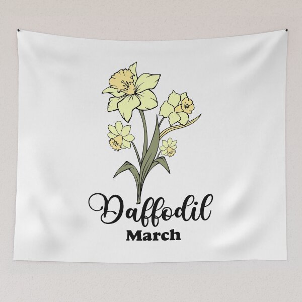Item preview, March Birth Month Flower - Daffodil Aesthetic designed and sold by Lumina-Studio.