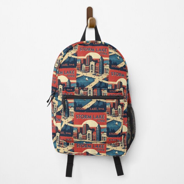 Item preview, Storm Lake Iowa 1950s USA Vintage Travel Tourism designed and sold by TravelersGems.