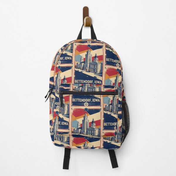 Item preview, Bettendorf Iowa 1950s USA Vintage Travel Tourism designed and sold by TravelersGems.