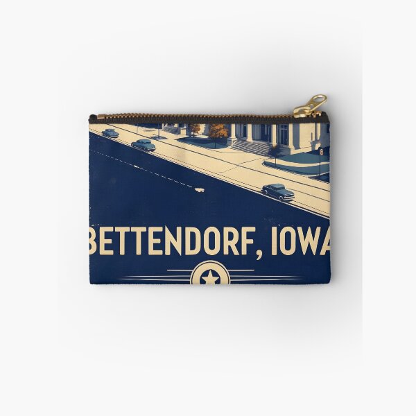Item preview, Bettendorf Iowa 1950s USA Vintage Travel Tourism designed and sold by TravelersGems.
