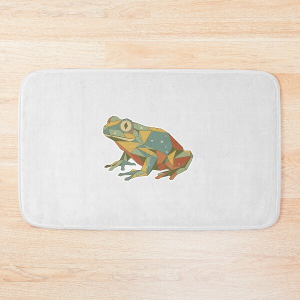 Item preview, Minimalist Geometric Frog - Pastel Colored Sticker for Nordic Decoration designed and sold by bsbd-action.