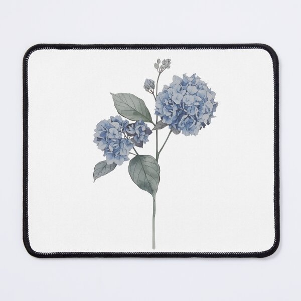 Item preview, Blue hydrangea flowers designed and sold by uunaa.