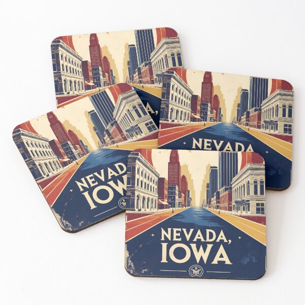 Item preview, Nevada Iowa 1950s USA Vintage Travel Tourism designed and sold by TravelersGems.
