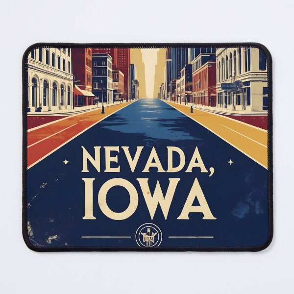 Item preview, Nevada Iowa 1950s USA Vintage Travel Tourism designed and sold by TravelersGems.