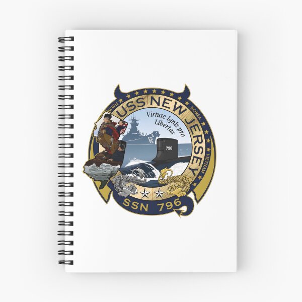 Item preview, USS New Jersey SSN-796 Virginia-class Submarine Emblem designed and sold by CharlieDesings.