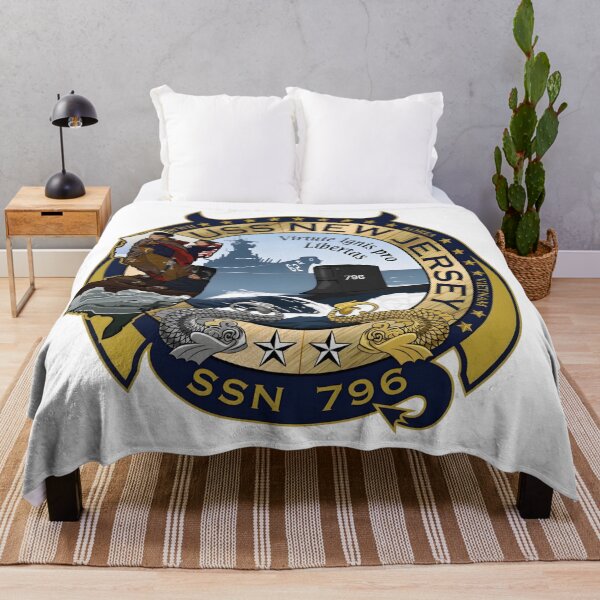 Item preview, USS New Jersey SSN-796 Virginia-class Submarine Emblem designed and sold by CharlieDesings.