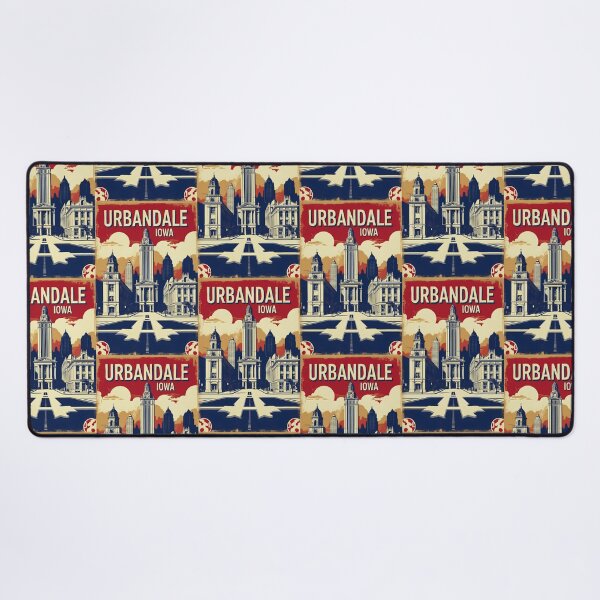 Item preview, Urbandale Iowa 1950s USA Vintage Travel Tourism designed and sold by TravelersGems.