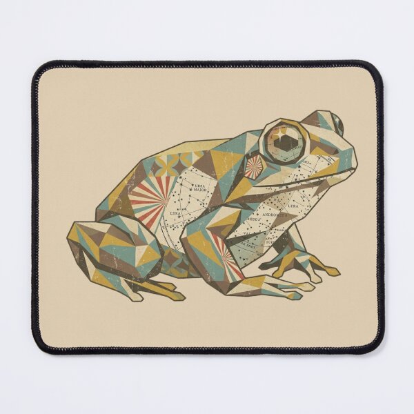 Item preview, Vintage Star Map Frog - Geometric Retro Design for Classic Sticker Lovers designed and sold by bsbd-action.