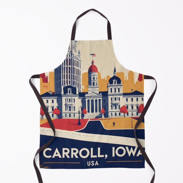 Item preview, Carroll Iowa 1950s USA Vintage Travel Tourism designed and sold by TravelersGems.