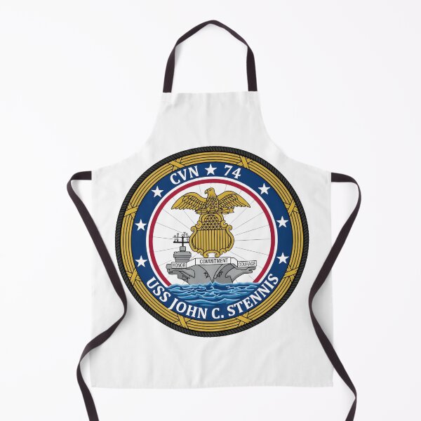Item preview, USS John C. Stennis CVN-74 Aircraft Carrier Naval Emblem designed and sold by CharlieDesings.