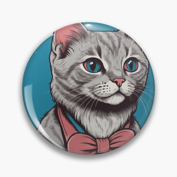 Item preview, Cute Stylish Cat Illustration with Bow Tie, Modern Vector T-Shirt Design designed and sold by gx2028.