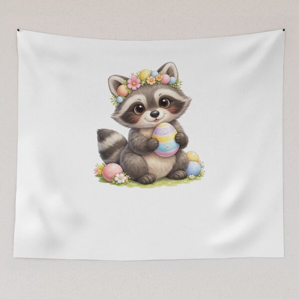 Item preview, Easter raccoon designed and sold by Gokuxtreme.
