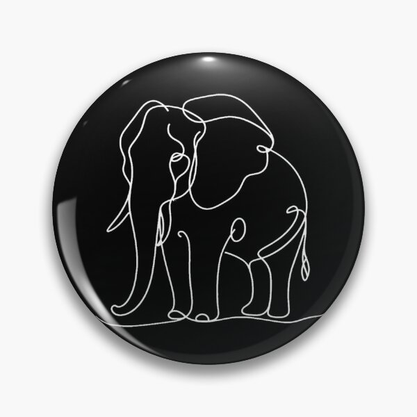 Item preview, Draw Elephant, One Line Bliss   designed and sold by Vanich-Panich.