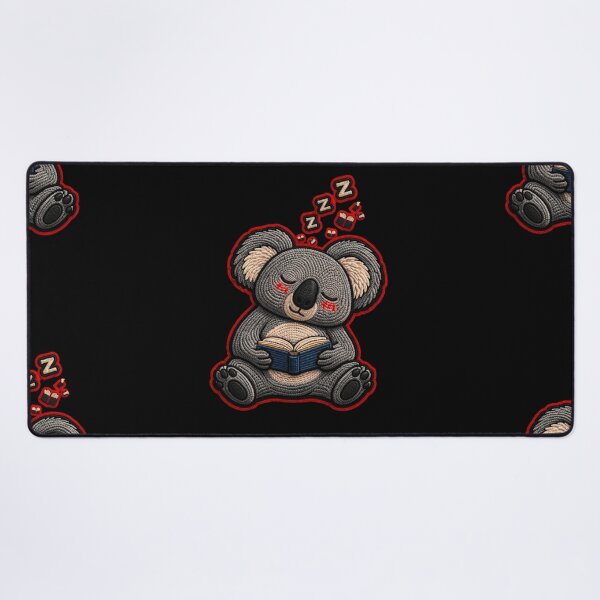 Item preview, Cute Sleepy Koala Reading Book – Student Burnout Cozy Aesthetic Design designed and sold by ColorSplash123.