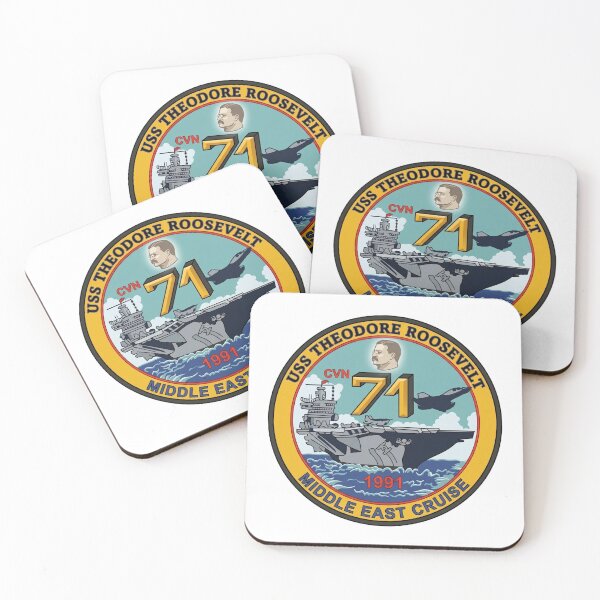 Item preview, USS Theodore Roosevelt CVN-71 1991 Middle East Cruise Commemorative Emblem designed and sold by CharlieDesings.