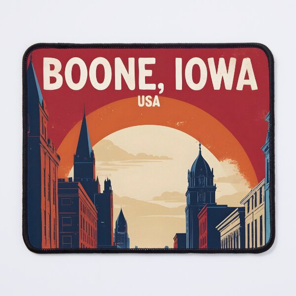 Item preview, Boone Iowa 1950s USA Vintage Travel Tourism designed and sold by TravelersGems.