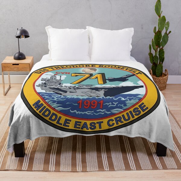 Item preview, USS Theodore Roosevelt CVN-71 1991 Middle East Cruise Commemorative Emblem designed and sold by CharlieDesings.