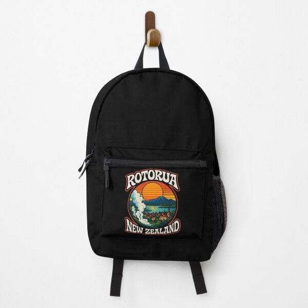 Item preview, Rotorua New Zealand Retro Travel designed and sold by TomFrontierArt.