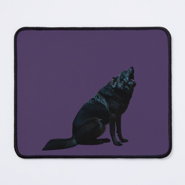 Item preview, Dark Sacred Wolf Roams Gothic Cathedral at Night designed and sold by GeoWhimsy Studio.