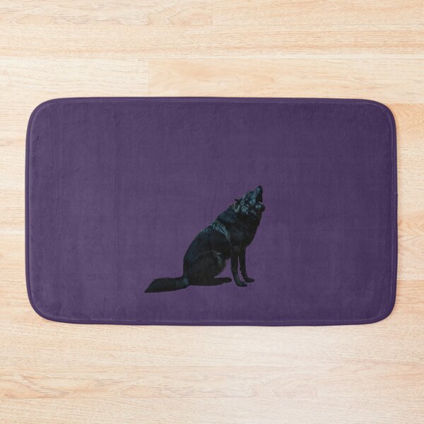 Item preview, Dark Sacred Wolf Roams Gothic Cathedral at Night designed and sold by GeoWhimsy Studio.