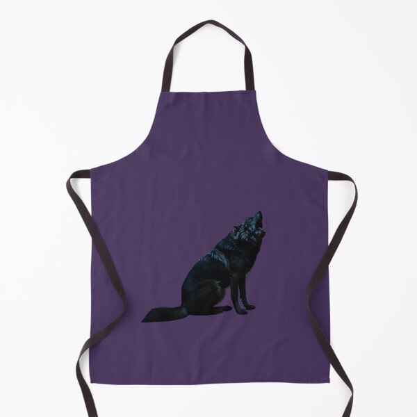 Item preview, Dark Sacred Wolf Roams Gothic Cathedral at Night designed and sold by GeoWhimsy Studio.