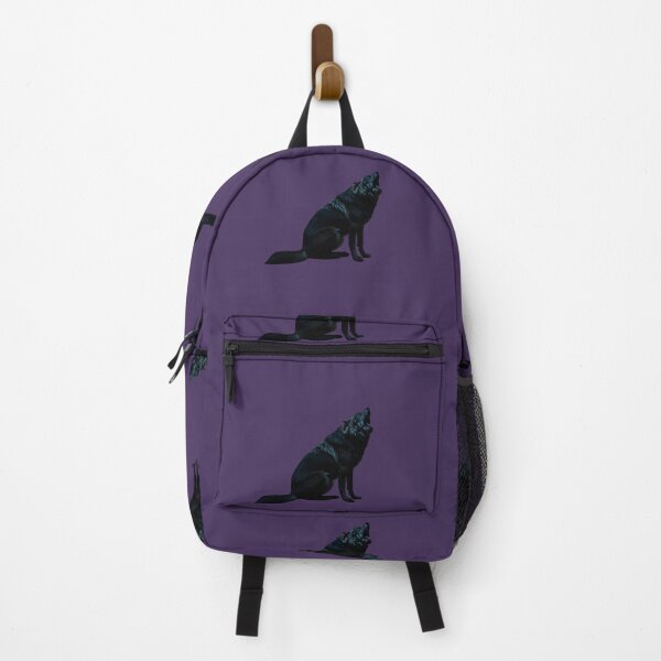 Item preview, Dark Sacred Wolf Roams Gothic Cathedral at Night designed and sold by GeoWhimsy Studio.