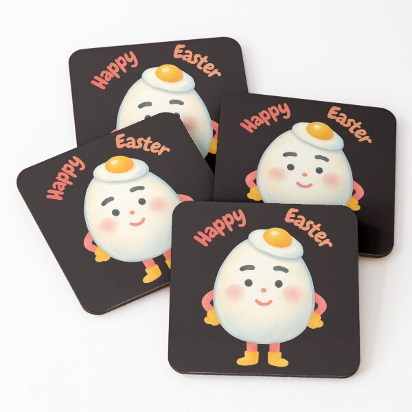 Item preview, Happy Easter With Funny Egg. designed and sold by Dinasshop.