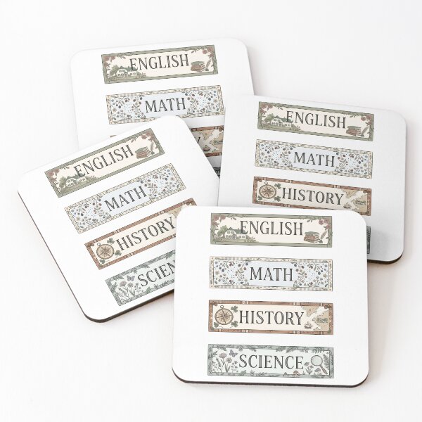 Item preview, Anne of Green Gables Vintage English Math History Science Labels Shirt designed and sold by Fenay Designs.