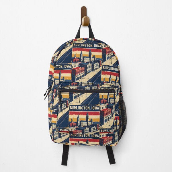 Item preview, Burlington Iowa 1950s USA Vintage Travel Tourism designed and sold by TravelersGems.