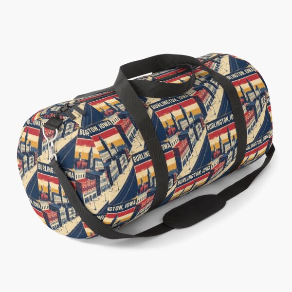 Item preview, Burlington Iowa 1950s USA Vintage Travel Tourism designed and sold by TravelersGems.