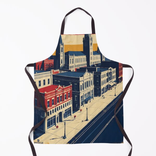 Item preview, Burlington Iowa 1950s USA Vintage Travel Tourism designed and sold by TravelersGems.