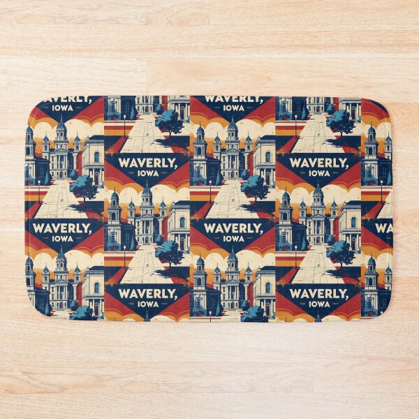 Item preview, Waverly Iowa 1950s USA Vintage Travel Tourism designed and sold by TravelersGems.